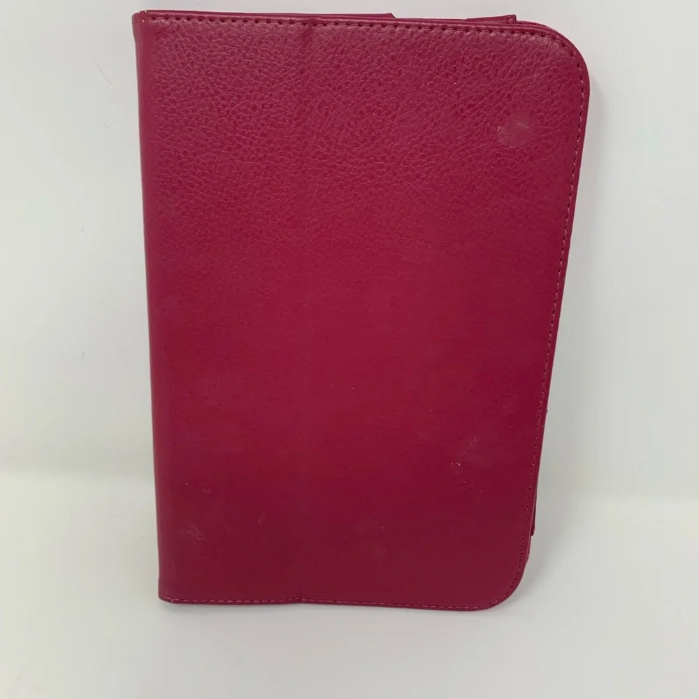 Samsung Red Leather Tablet Case